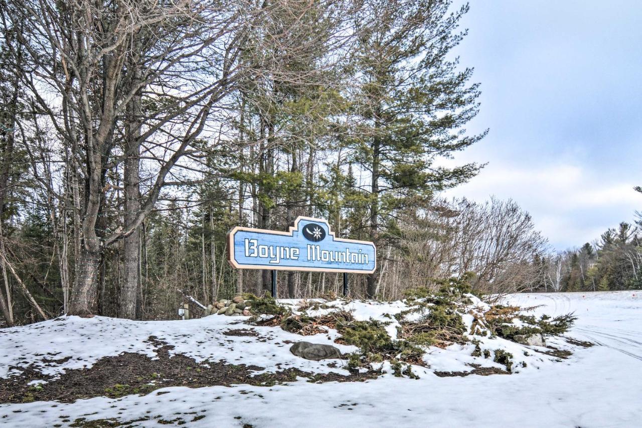 Ski-Inandski-Out Boyne Mountain Resort Rental! Boyne Falls Exterior foto