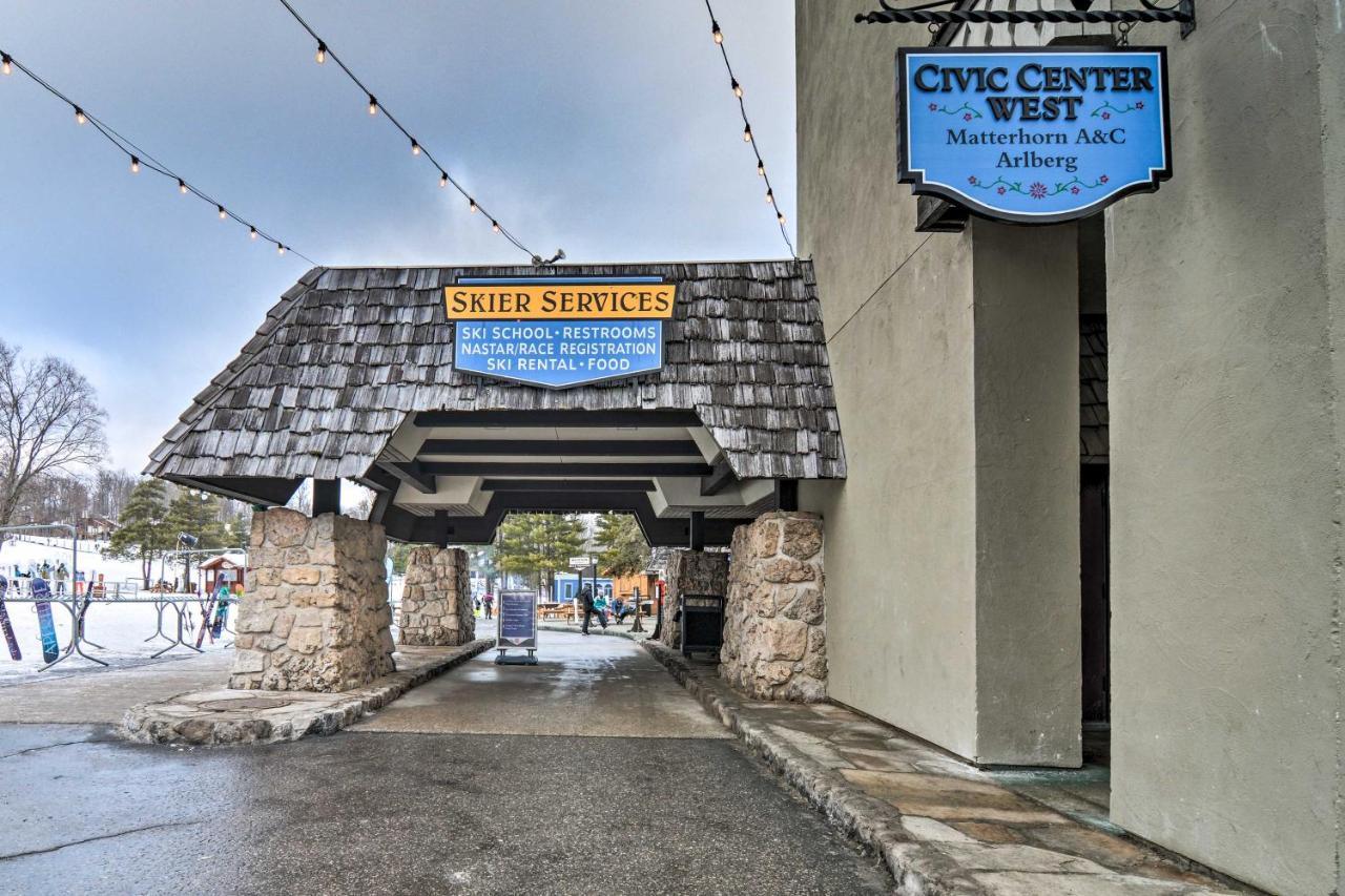 Ski-Inandski-Out Boyne Mountain Resort Rental! Boyne Falls Exterior foto
